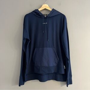 RLX Ralph Lauren Men’s Black Label Performance Hoodie Moisture Wicking Navy Sz M